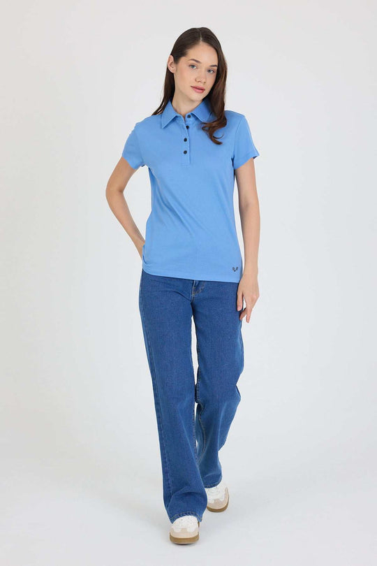 Polo pique women majica 100% merino vuna