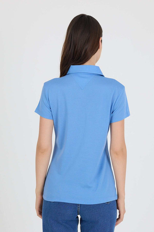 Polo pique women majica 100% merino vuna