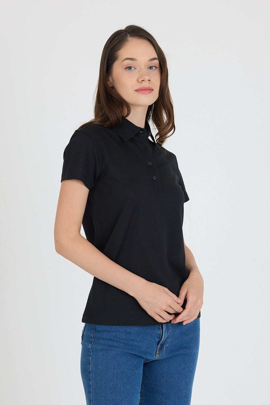 Polo pique women majica 100% merino vuna
