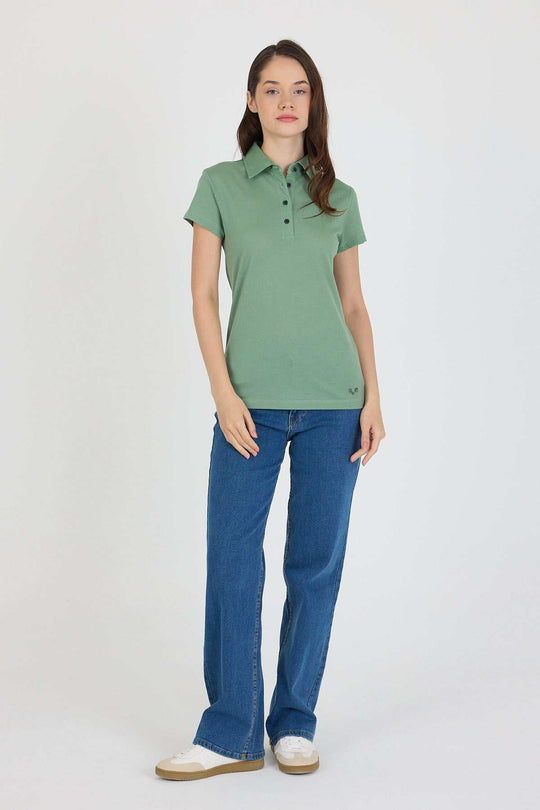 Polo pique women majica 100% merino vuna