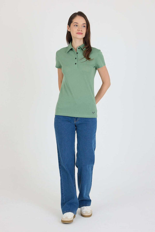 Polo pique women majica 100% merino vuna