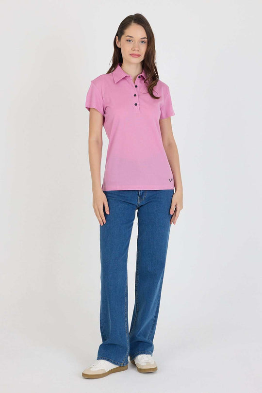 Polo pique women majica 100% merino vuna