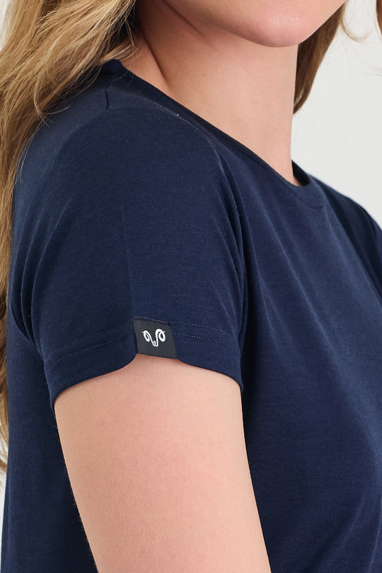 PERA- Aktivna majica 100% merino vuna okrugli izrez