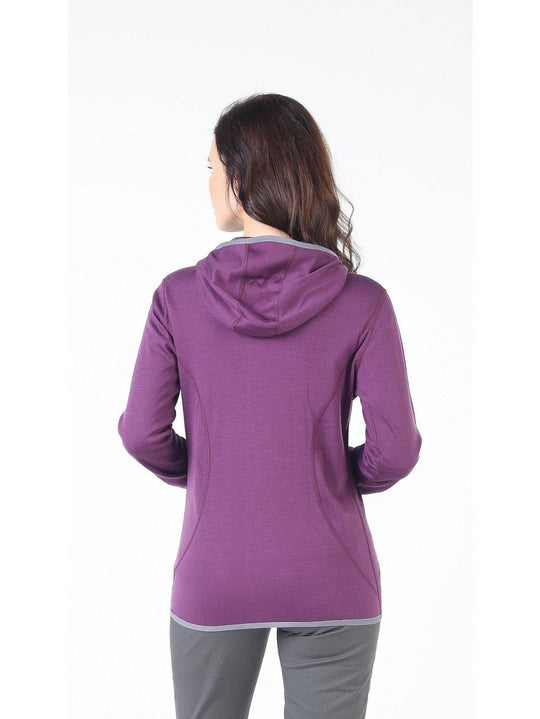 MARIN- Aktivni ženski duks sa kapuljačom 100% merino vuna