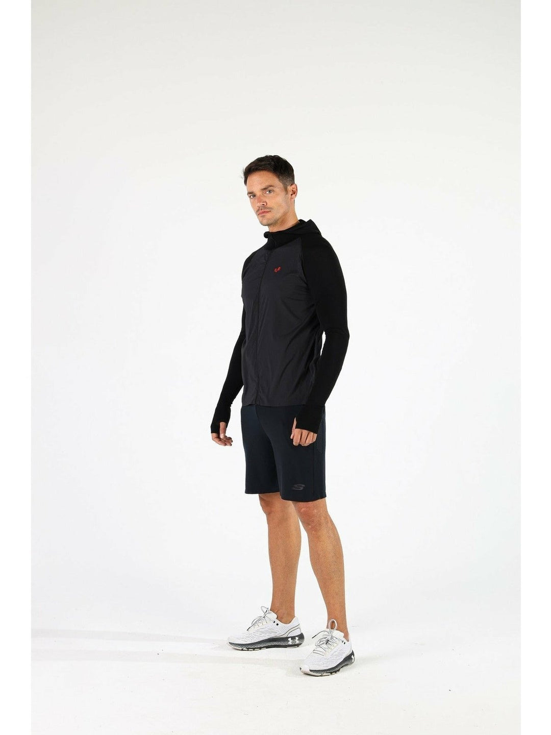 PAKKE HYBRID- Aktivni veš Seamless zip merino duks