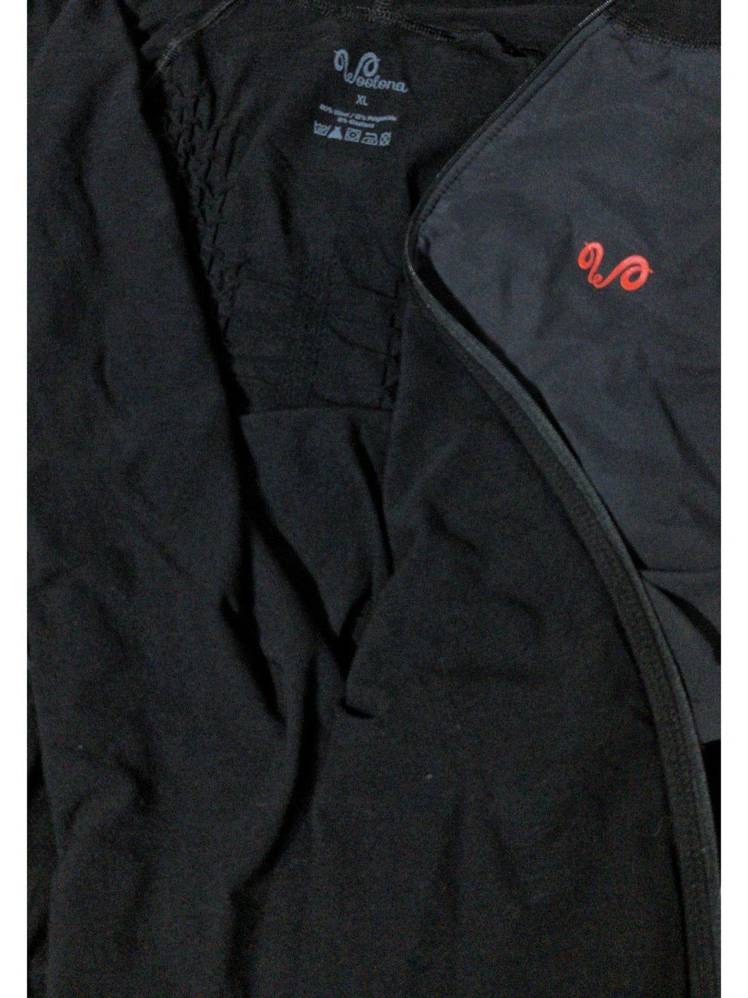 PAKKE HYBRID- Aktivni veš Seamless zip merino duks