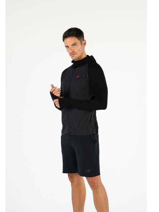 PAKKE HYBRID- Aktivni veš Seamless zip merino duks