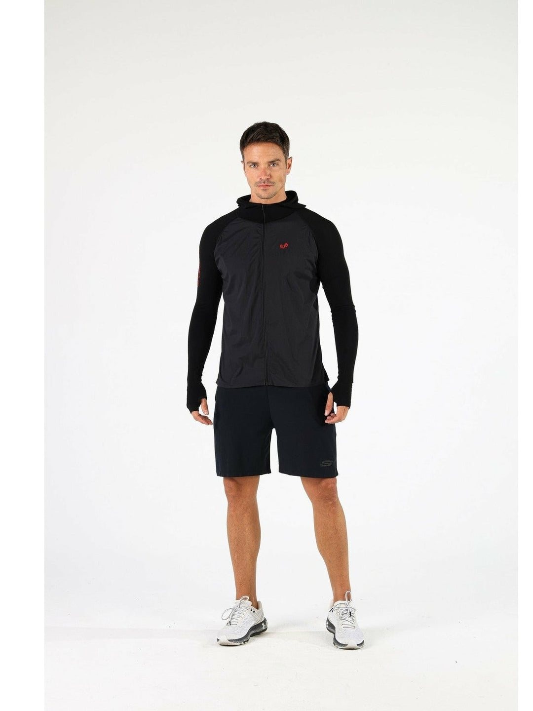 PAKKE HYBRID- Aktivni veš Seamless zip merino duks