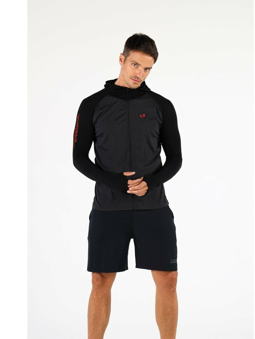 PAKKE HYBRID- Aktivni veš Seamless zip merino duks