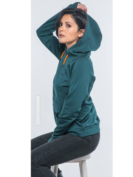 SCOUT-Aktivni duks 100% merino vuna unisex duks sa kapuljačom