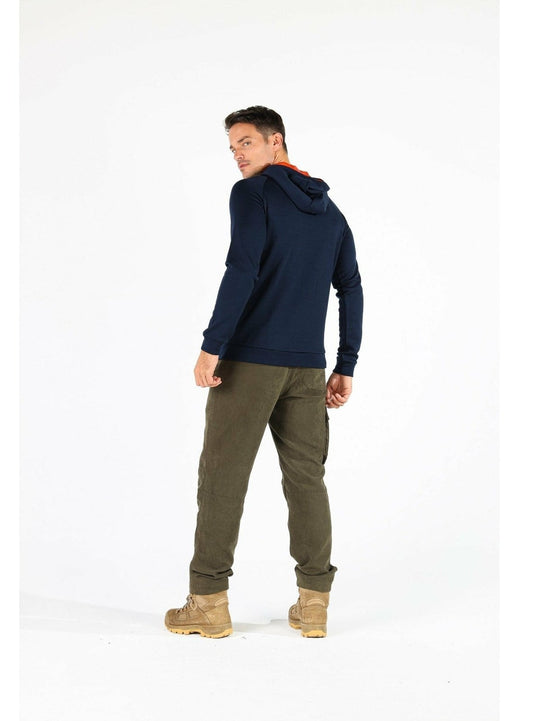 SCOUT-Aktivni duks 100% merino vuna unisex duks sa kapuljačom