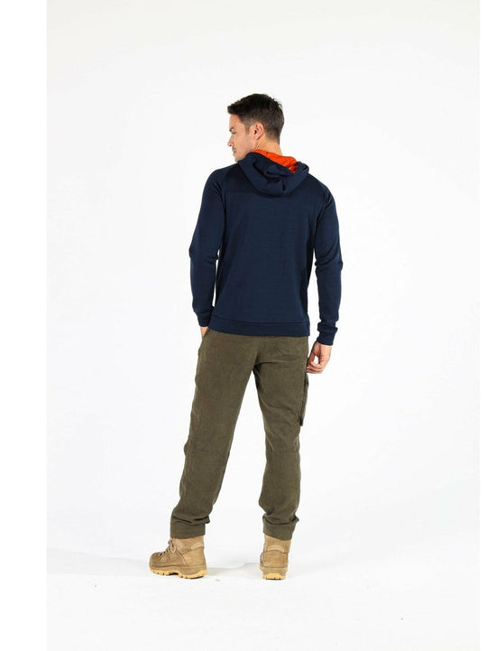 SCOUT-Aktivni duks 100% merino vuna unisex duks sa kapuljačom