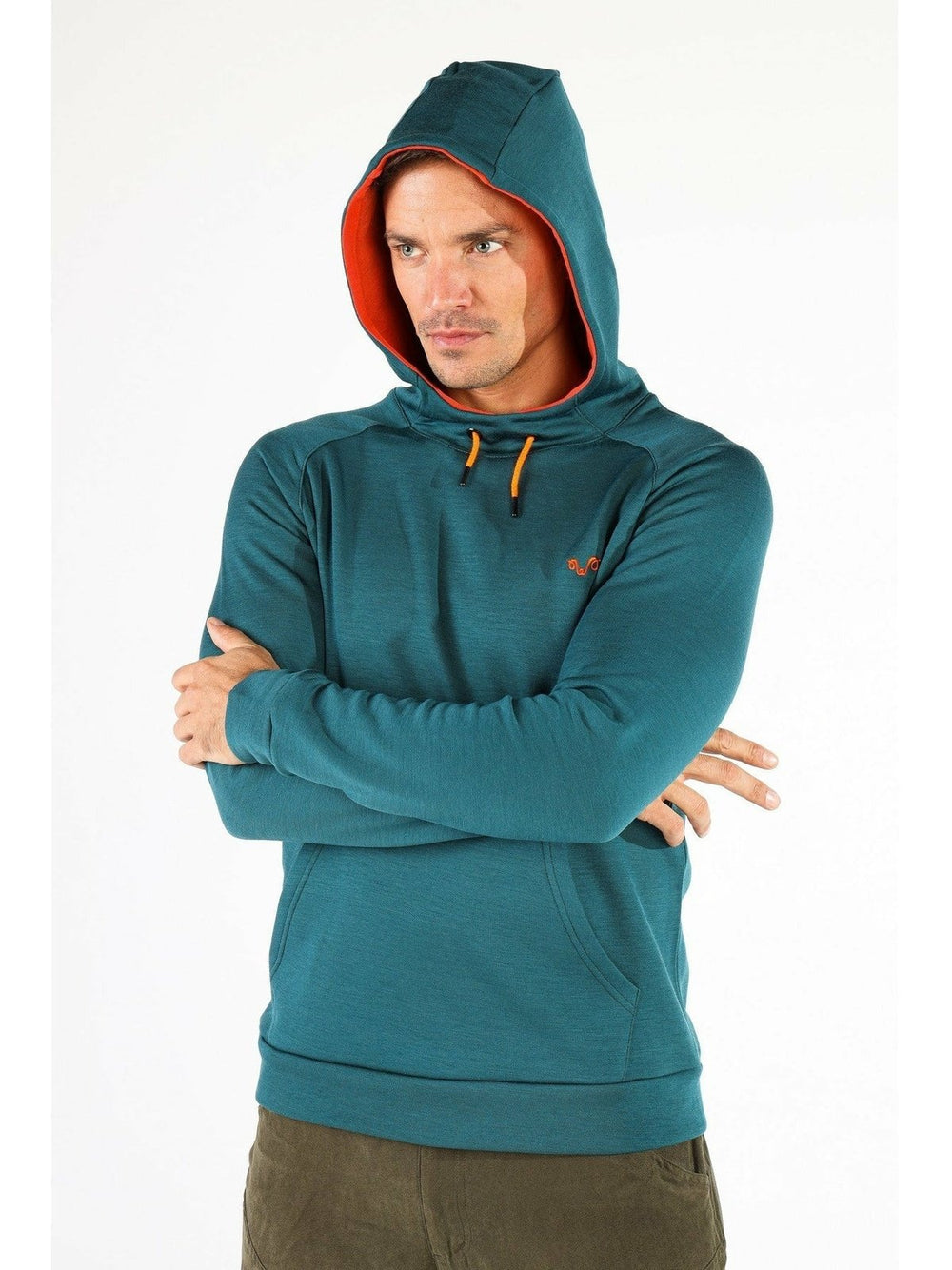 SCOUT-Aktivni duks 100% merino vuna unisex duks sa kapuljačom