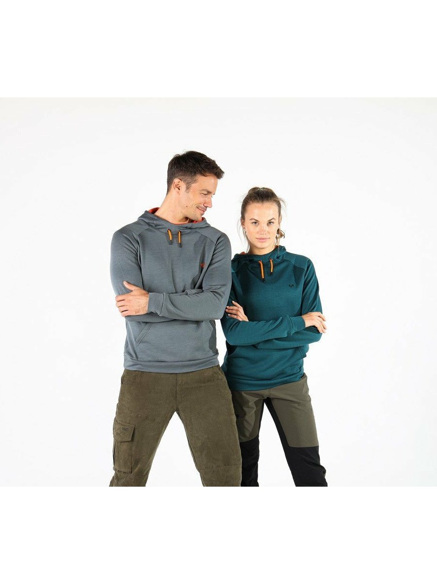 SCOUT-Aktivni duks 100% merino vuna unisex duks sa kapuljačom