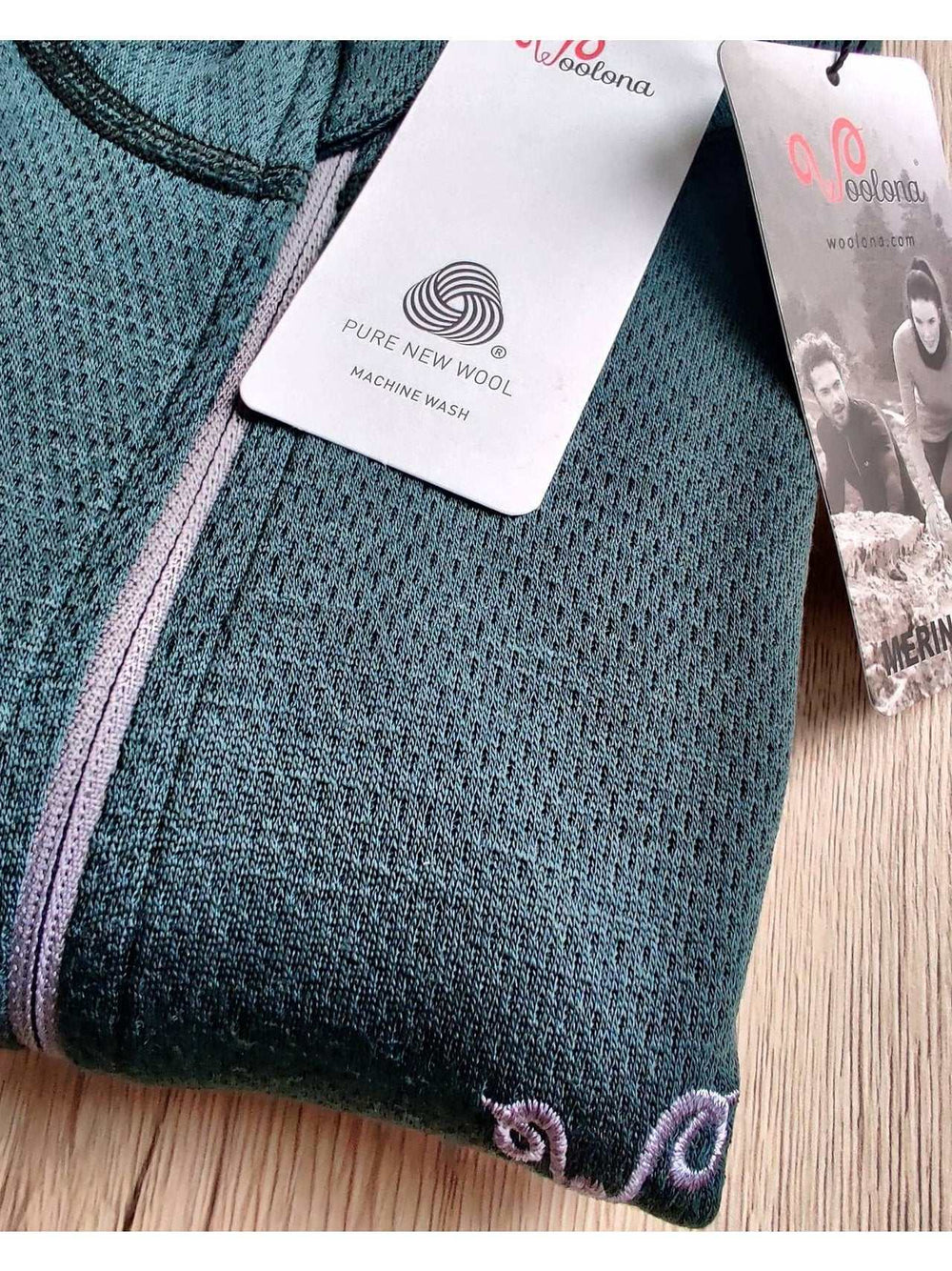 HALLDOR- Aktivni veš 100% merino vuna duks