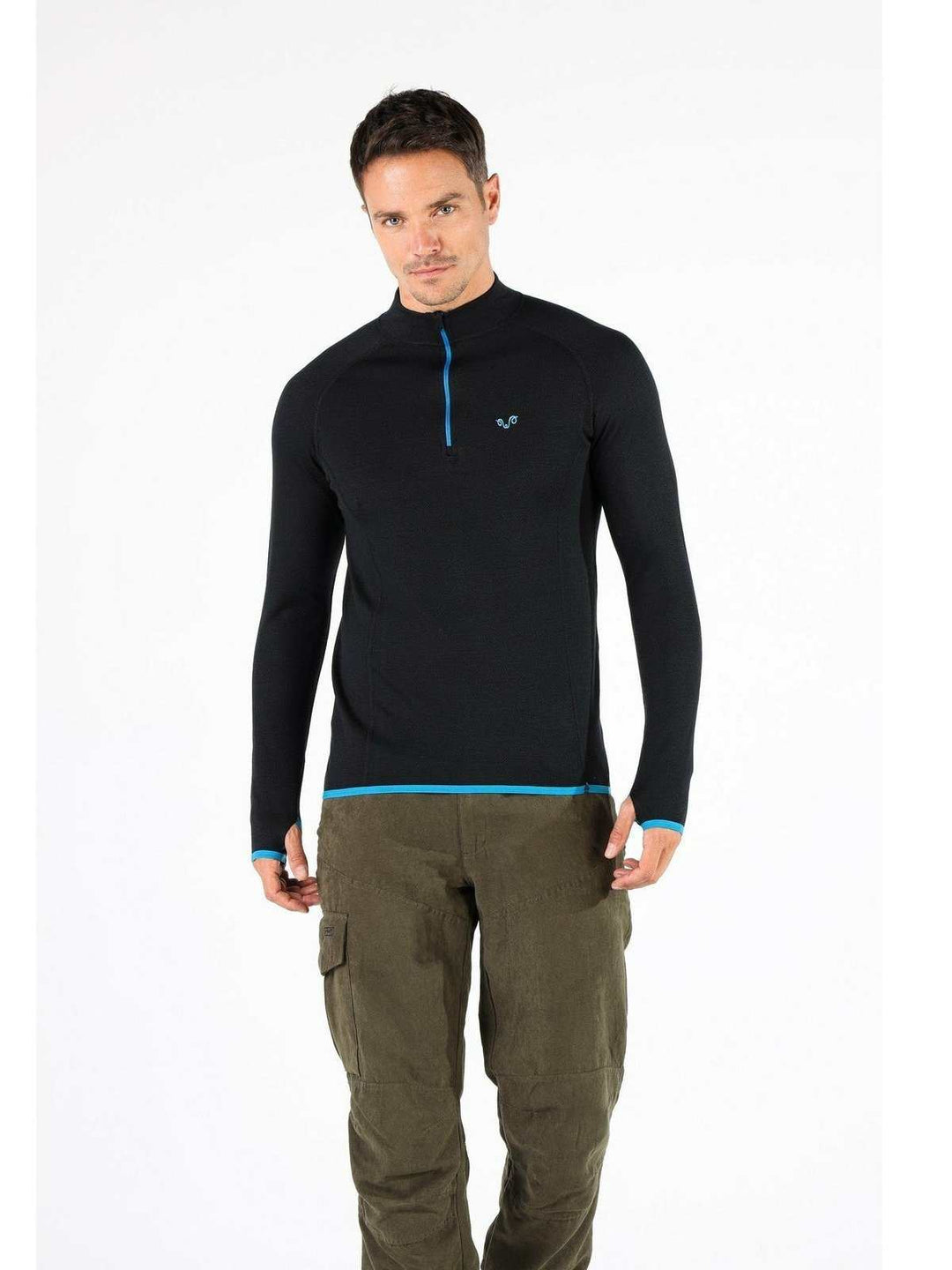 HALLDOR- Aktivni veš 100% merino vuna duks
