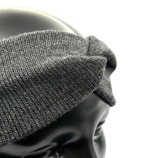 Ženska traka za glavu od 100% merino vune | Set 2 kom – antracit + siva