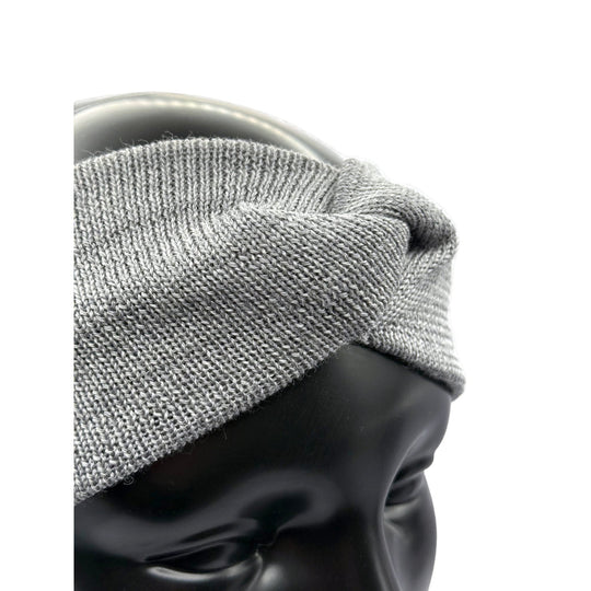 Ženska traka za glavu od 100% merino vune | Set 2 kom – antracit + siva