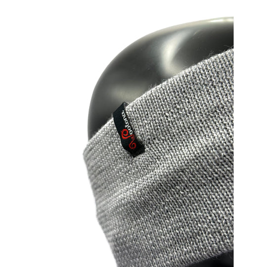 Ženska traka za glavu od 100% merino vune | Set 2 kom – antracit + siva