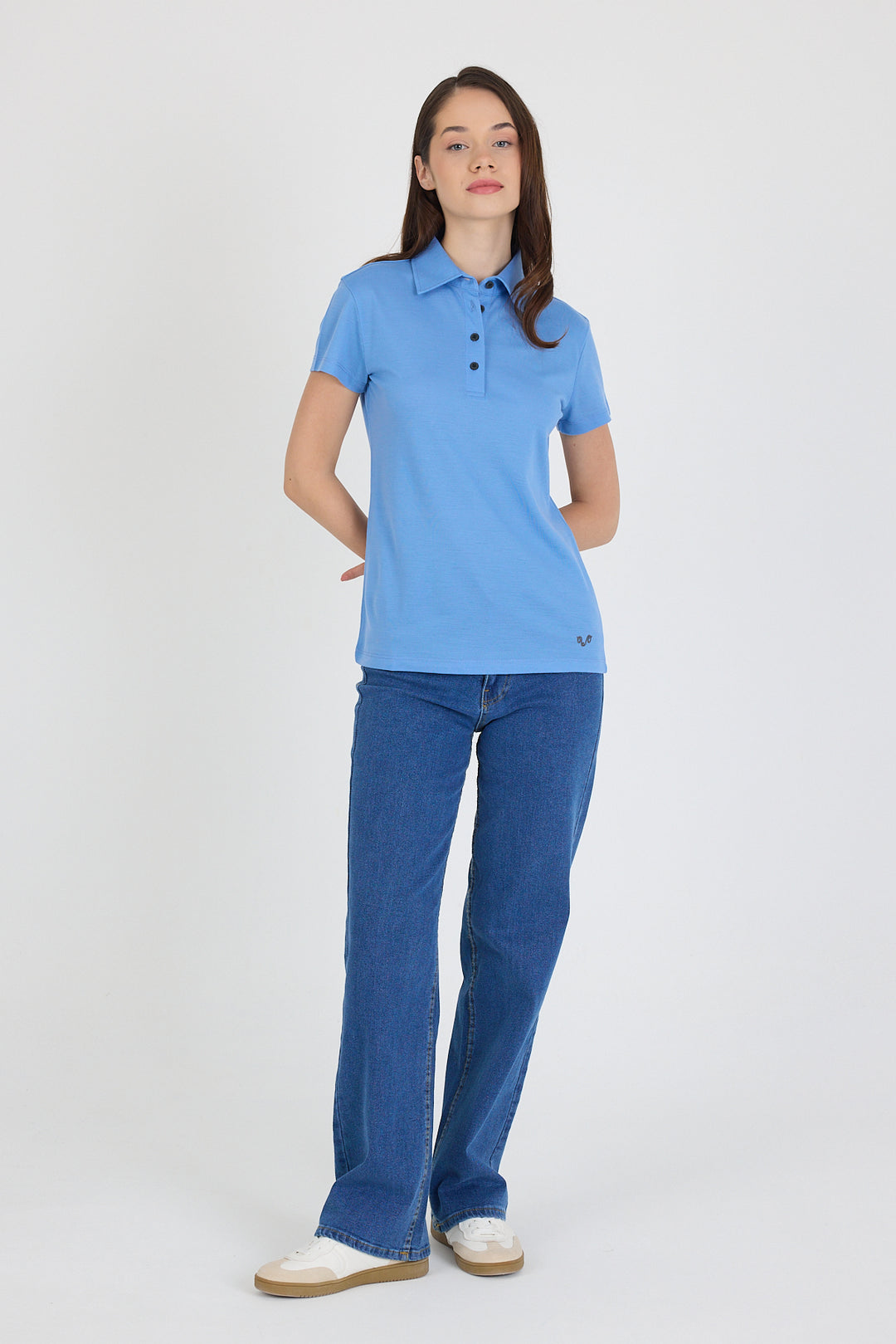 Polo pique women majica 100% merino vuna