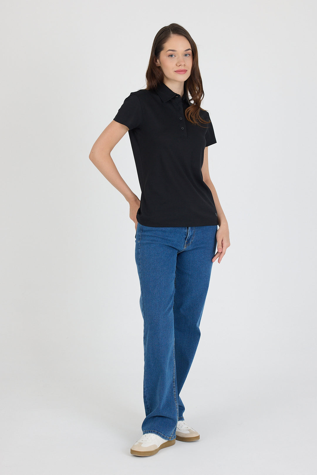 Polo pique women majica 100% merino vuna