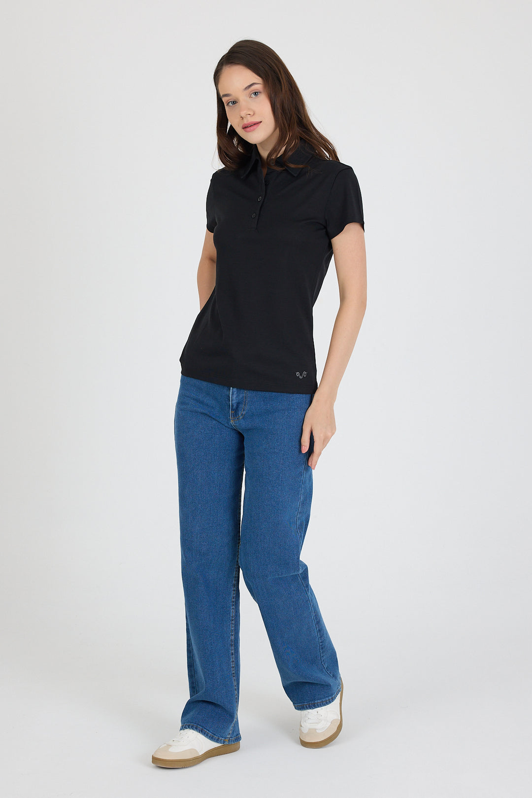 Polo pique women majica 100% merino vuna