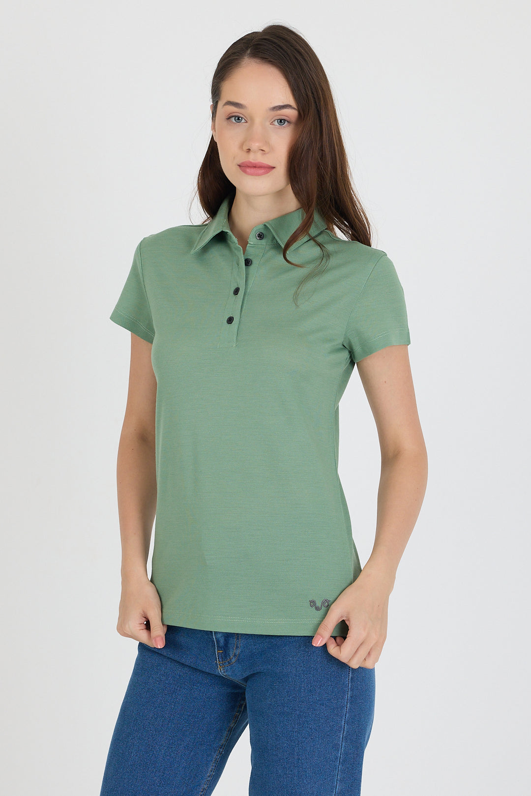 Polo pique women majica 100% merino vuna