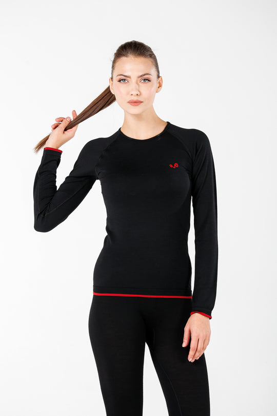 LIFE Woman- Aktivni veš gornji deo Seamless merino