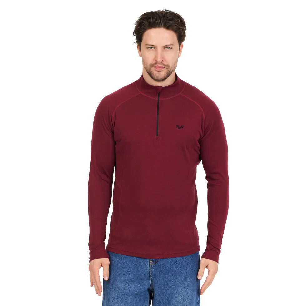 ASTRO- Aktivni veš  100% Merino vuna 1/4 zip gornji deo