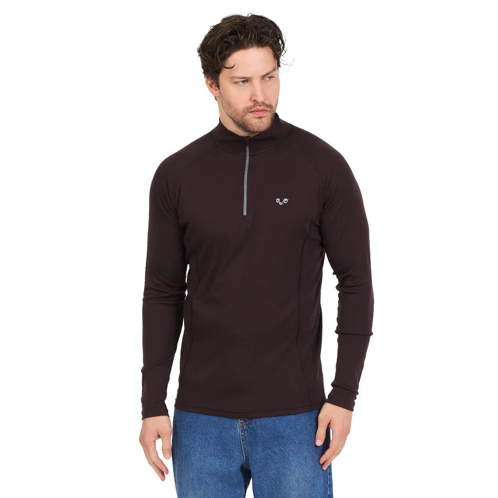 ASTRO- Aktivni veš  100% Merino vuna 1/4 zip gornji deo