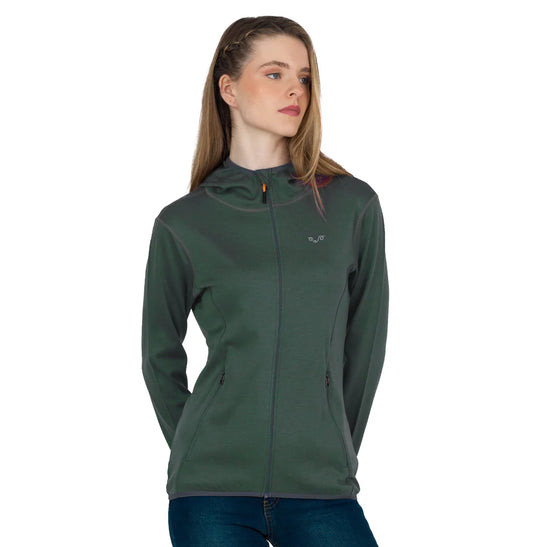 MARIN- Aktivni ženski duks sa kapuljačom 100% merino vuna