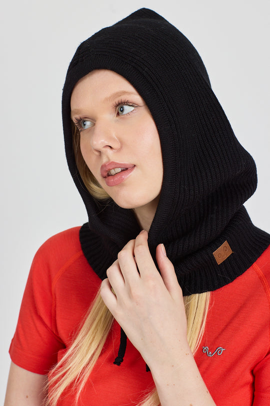Fjara | Šal sa Kapuljačom od 100% Merino Vune