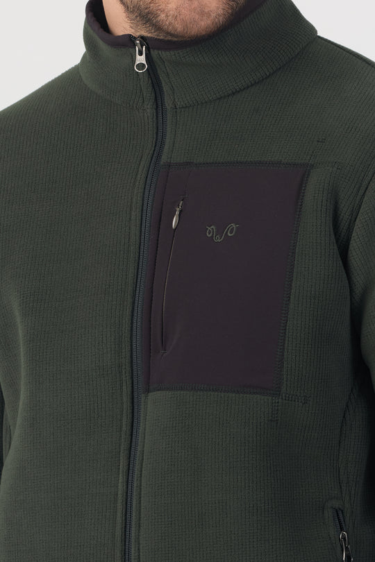 Grizzly | Muška Hybrid-Fleece Jakna sa Merino Vunom