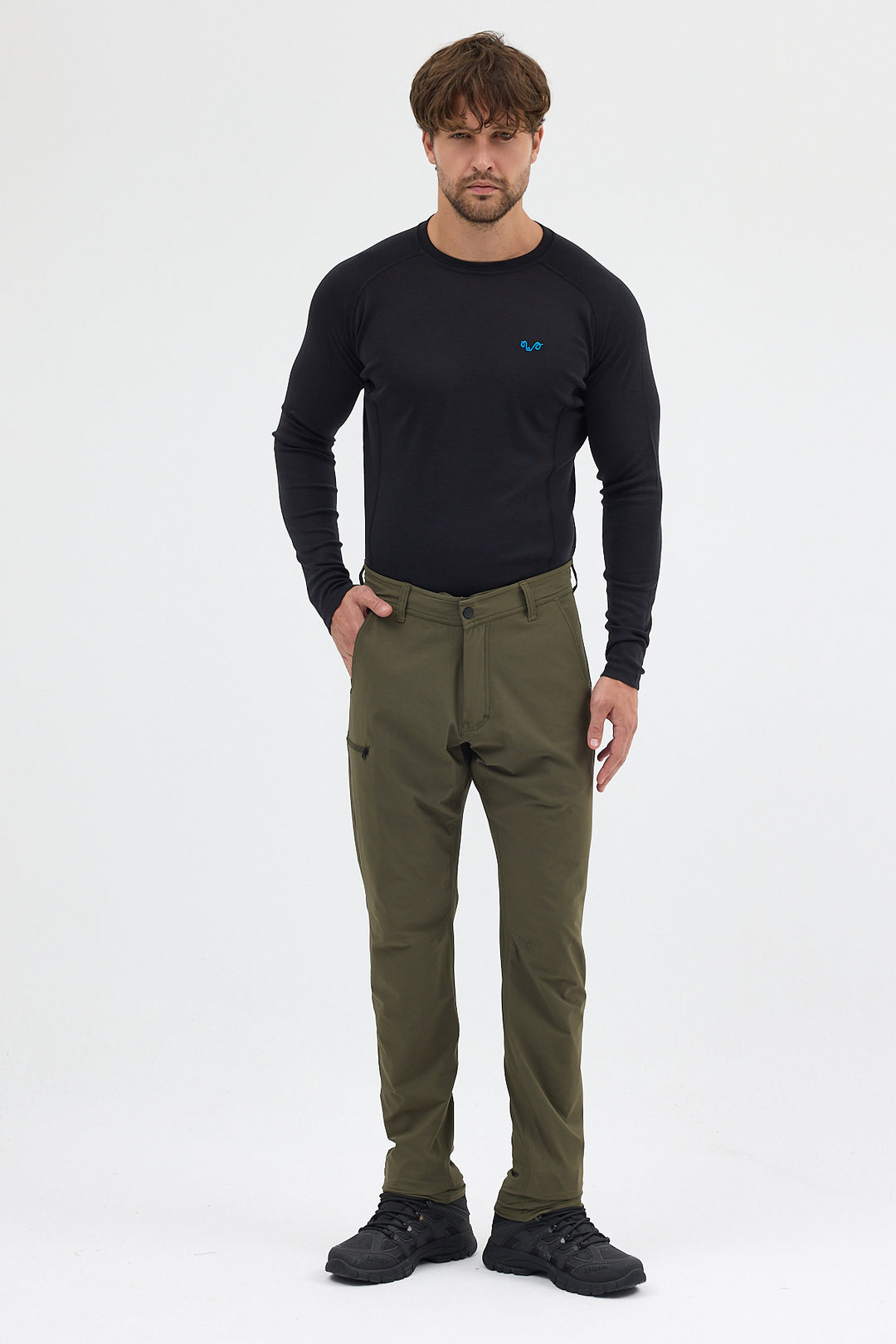 Cozy | Muške lagane Pantalone Merino vuna – Lakoća i Udobnost za Svaki Dan