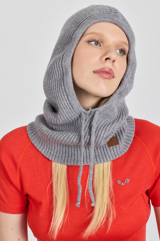 Fjara | Šal sa Kapuljačom od 100% Merino Vune