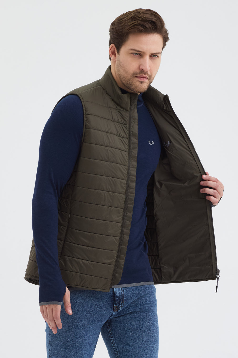 Lava prsluk 100% wool inside