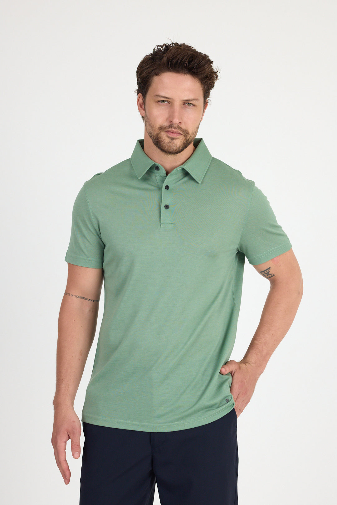 Polo pique majica 100% merino vuna