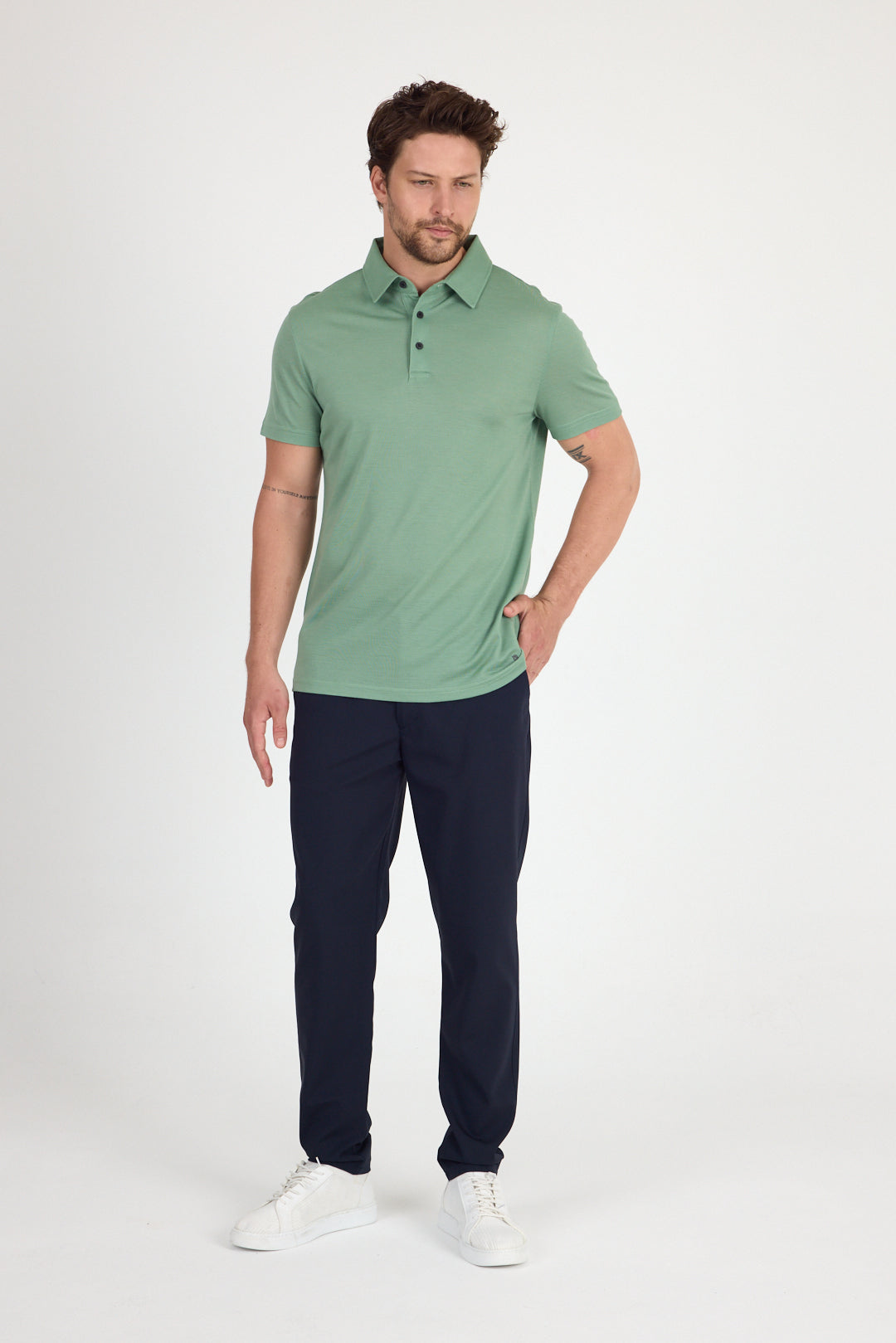 Polo pique majica 100% merino vuna