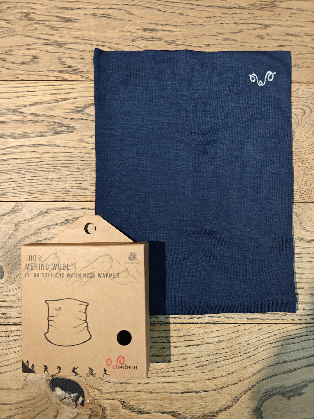 Grejač za vrat Merino vuna 100% svestrana kapa - šal, grejač za vrat - neck warmer