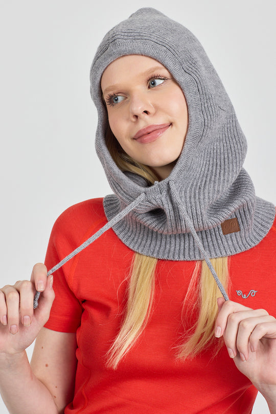 Fjara | Šal sa Kapuljačom od 100% Merino Vune