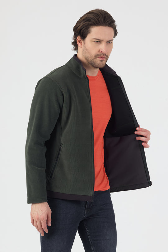 Grizzly | Muška Hybrid-Fleece Jakna sa Merino Vunom