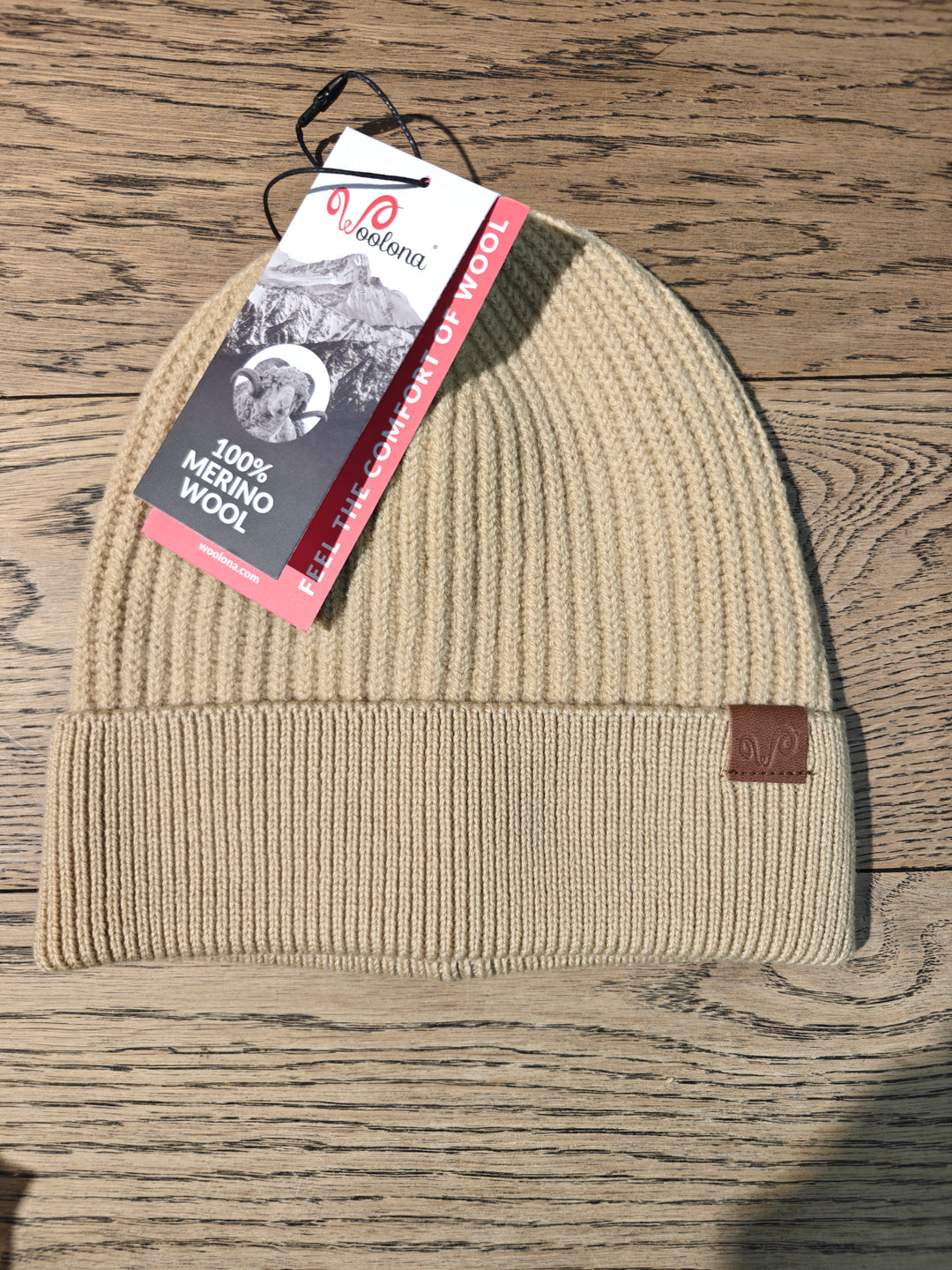 Pletena kapa 100% merino vuna