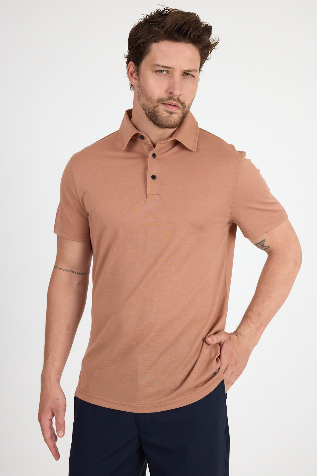 Polo pique majica 100% merino vuna