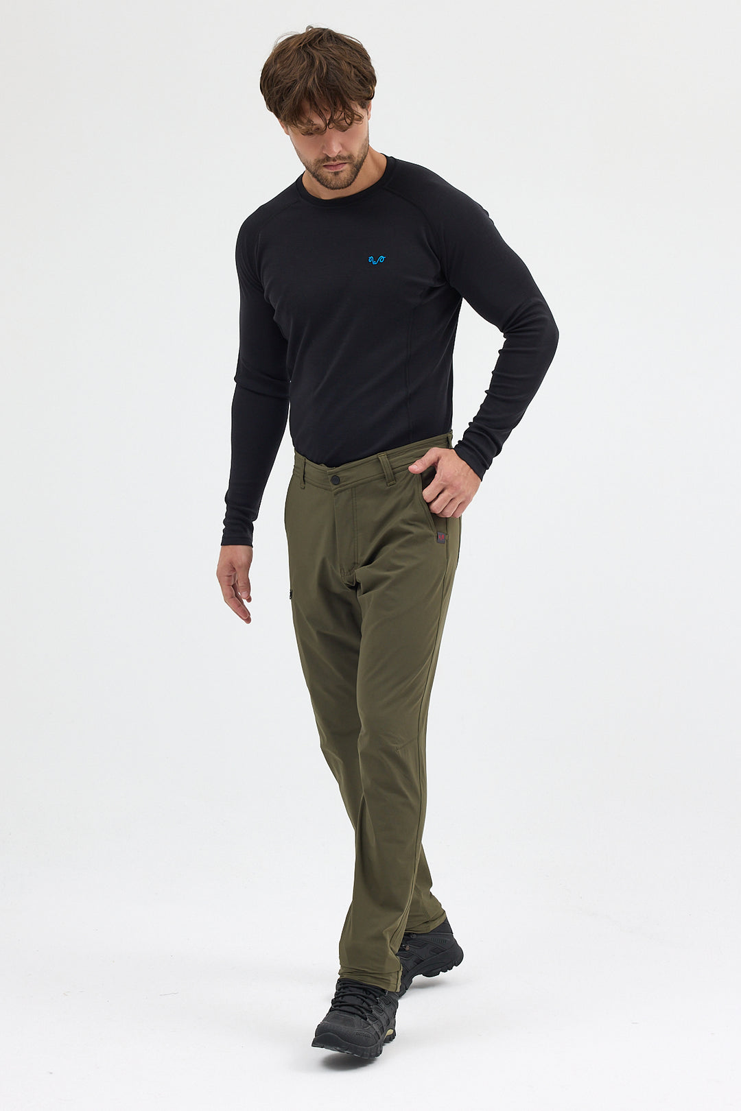 Cozy | Muške lagane Pantalone Merino vuna – Lakoća i Udobnost za Svaki Dan