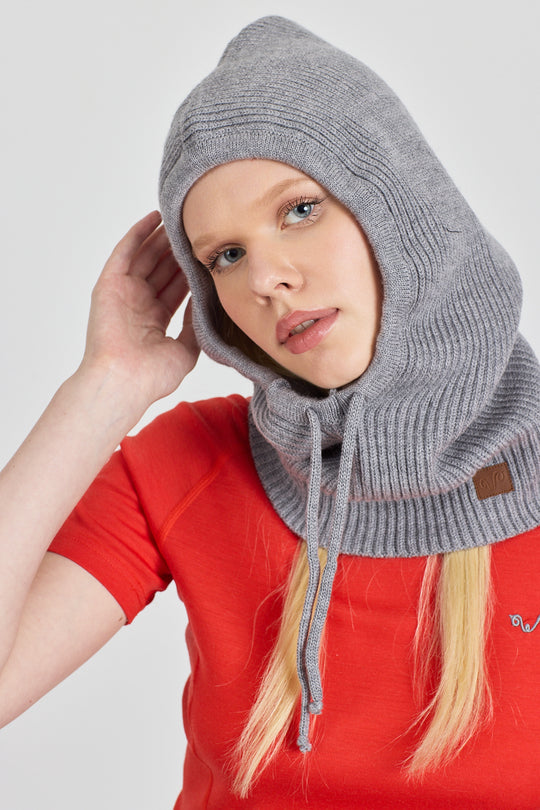 Fjara | Šal sa Kapuljačom od 100% Merino Vune