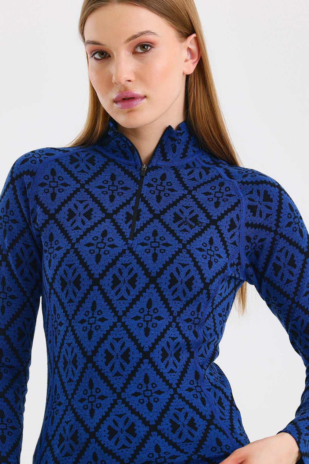 VENUS- Aktivni veš 100% merino vuna zenska bluza 1/4 Zip